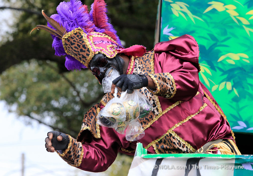 Zulu hits the parade route on Mardi Gras: See photos